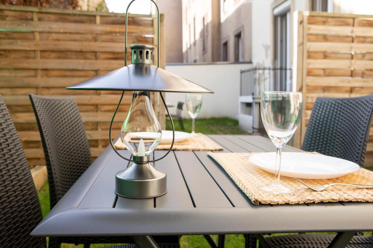 Green Appart Le Chene Rouge Avec Jardin Prive Apartment Mulhouse Luaran gambar